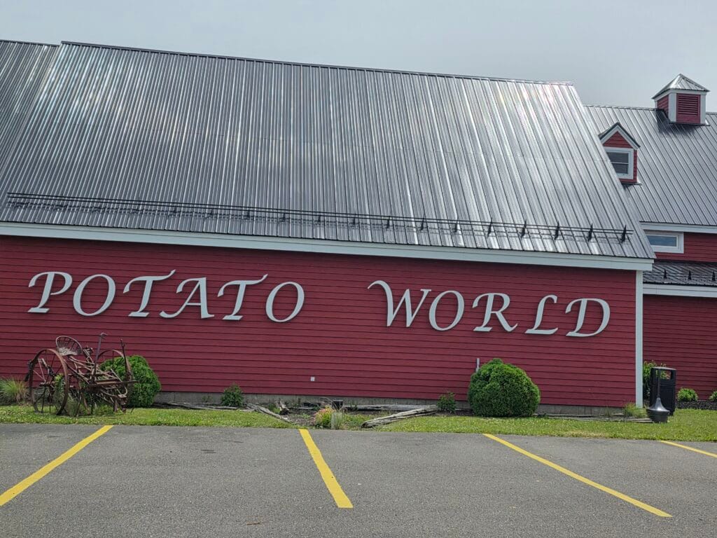 potato_world Restaurant le monde de la patate à Florenceville Bristol.