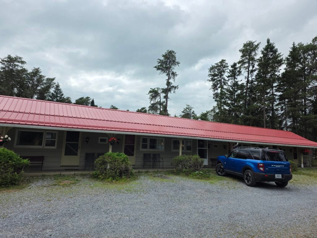 Étape dans ce motel proche de Saint John
