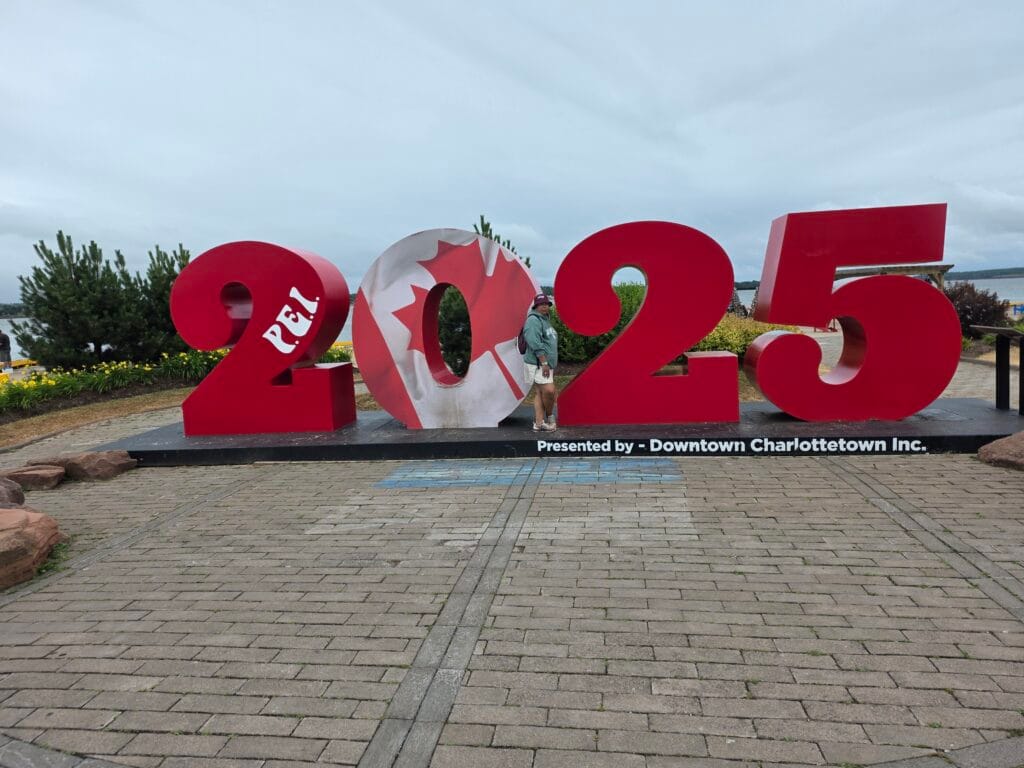 charlottetown-2025 Centre ville de Charlottetown symbolisé par l'année 2025.