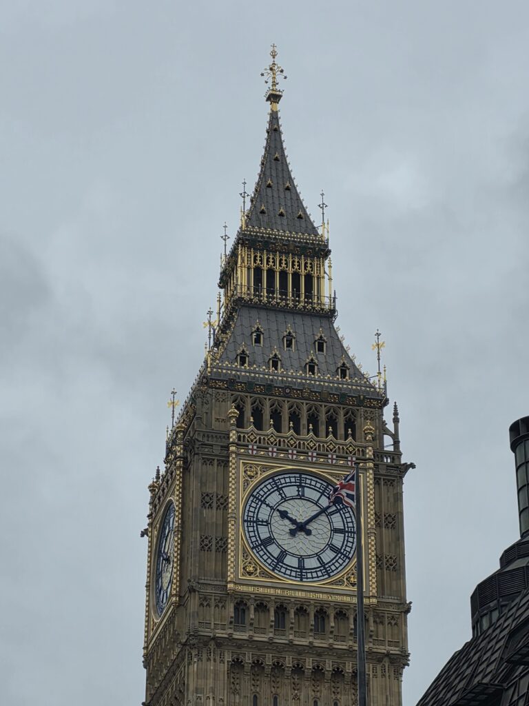 Big ben, emblématique de Londres