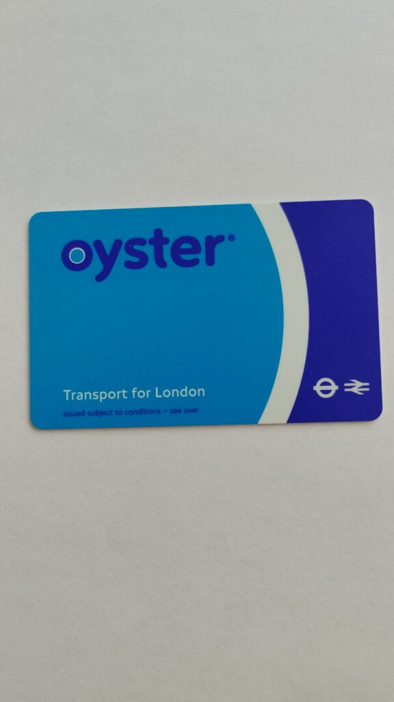 oyster-tansport-londres L'oyster card destiné à l'utilisation des transports de Londres