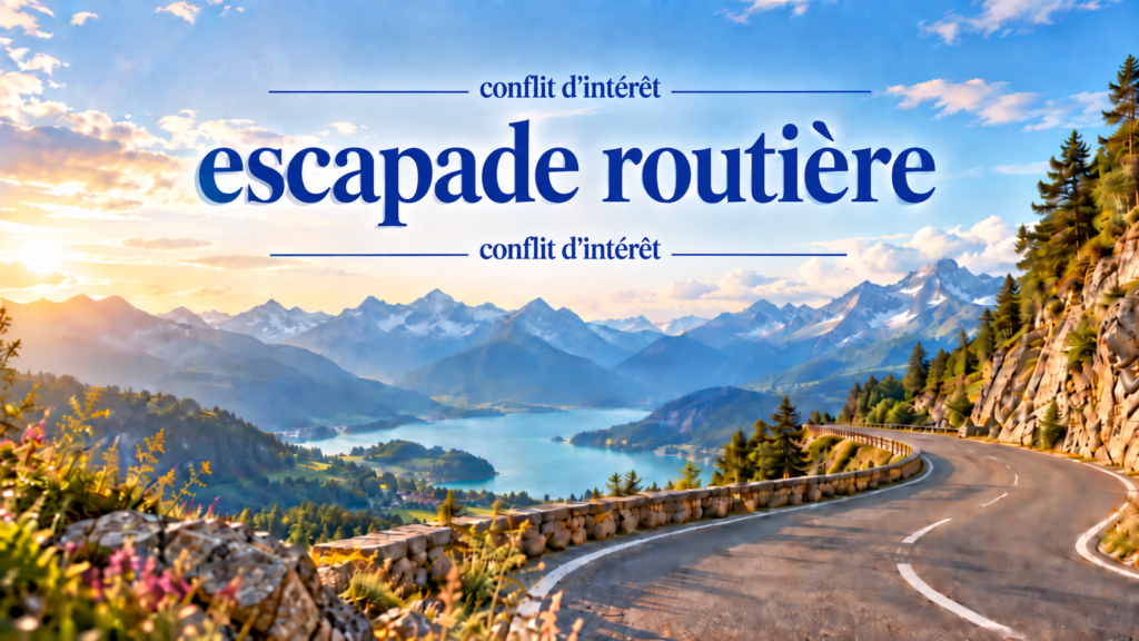 Conflit d'intérêt Escapade Routière.